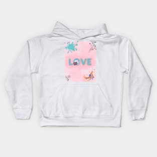 Love art Kids Hoodie